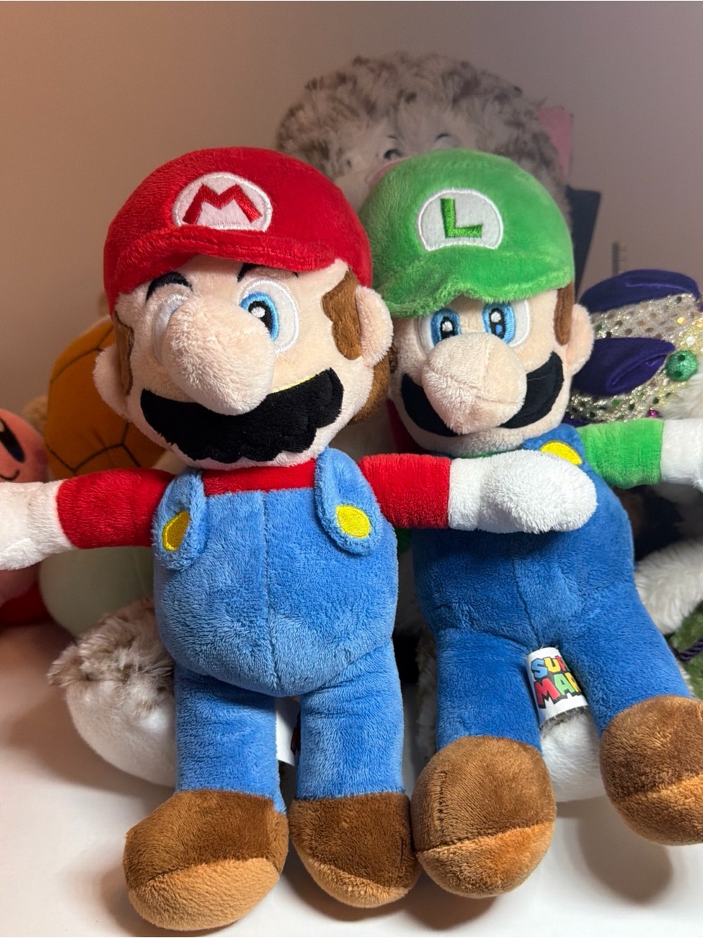 Super Mario & Luigi Plush Set 12"  Super Mario Bros  2018